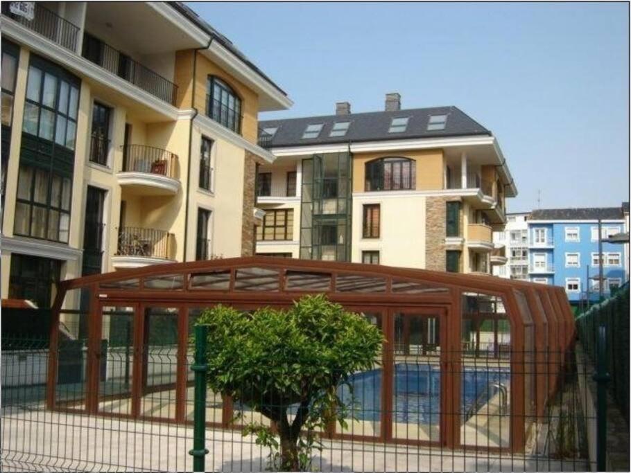 Duplex Con Piscina Y Terraza Playa A Rapadoira Lejlighed Foz Eksteriør billede